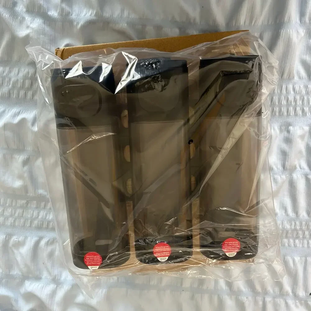 Manual Soap Dispenser Set of 3 | 300ml Each | Countertop Bathroom Kitchen | NIB